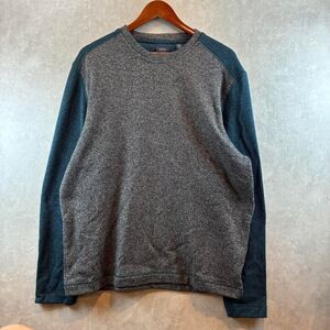 Arrow Men's Grey and Blue Sweatshirt